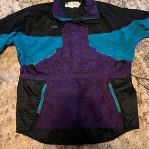 Vintage Columbia y2k radial sleeve windbreaker